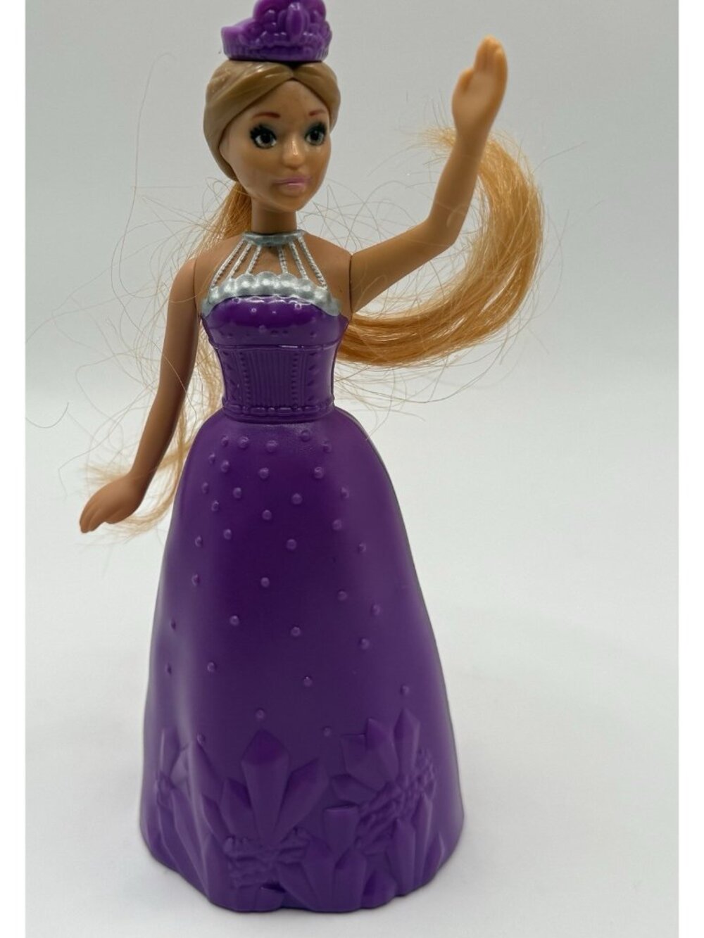 2010 McDonald’s Happy Meal Barbie Princess In Purple Dress Toy